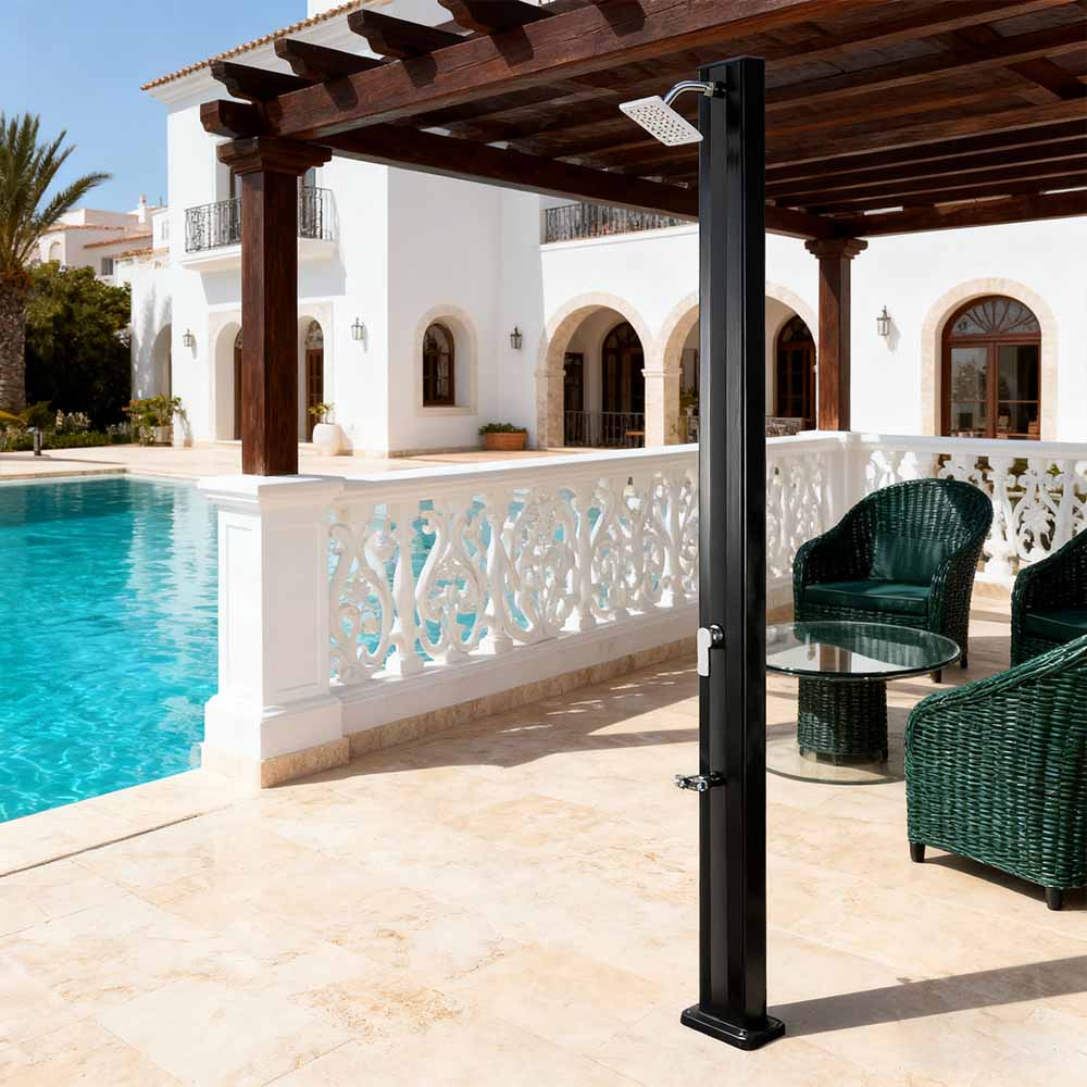 LY30L02 Dış Mekan Yağmur Duş Başlığı Tek Kollu Duş Standı