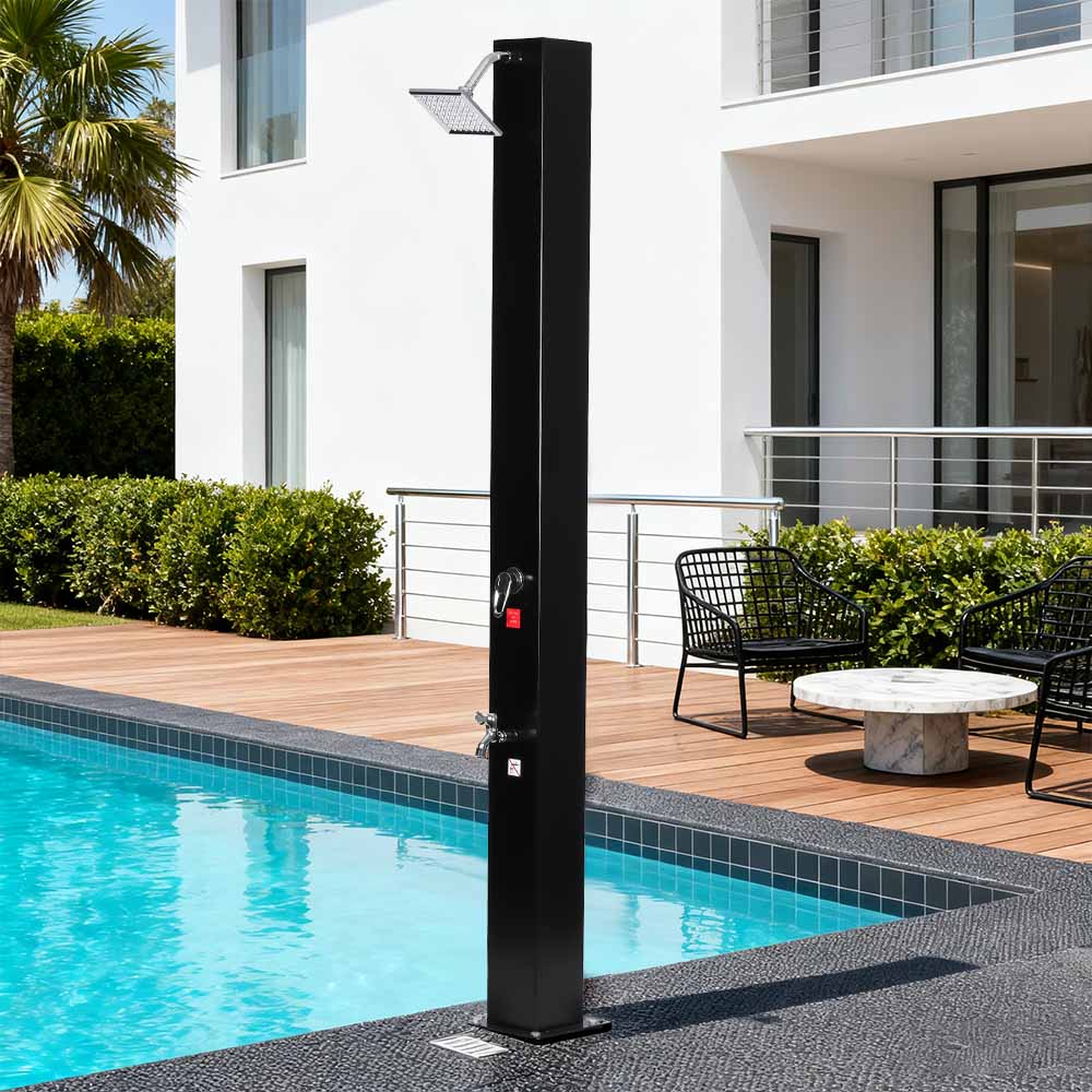 LY35L04-SS Yüksek Kapasiteli Dış Mekan Güneş Enerjili Duş