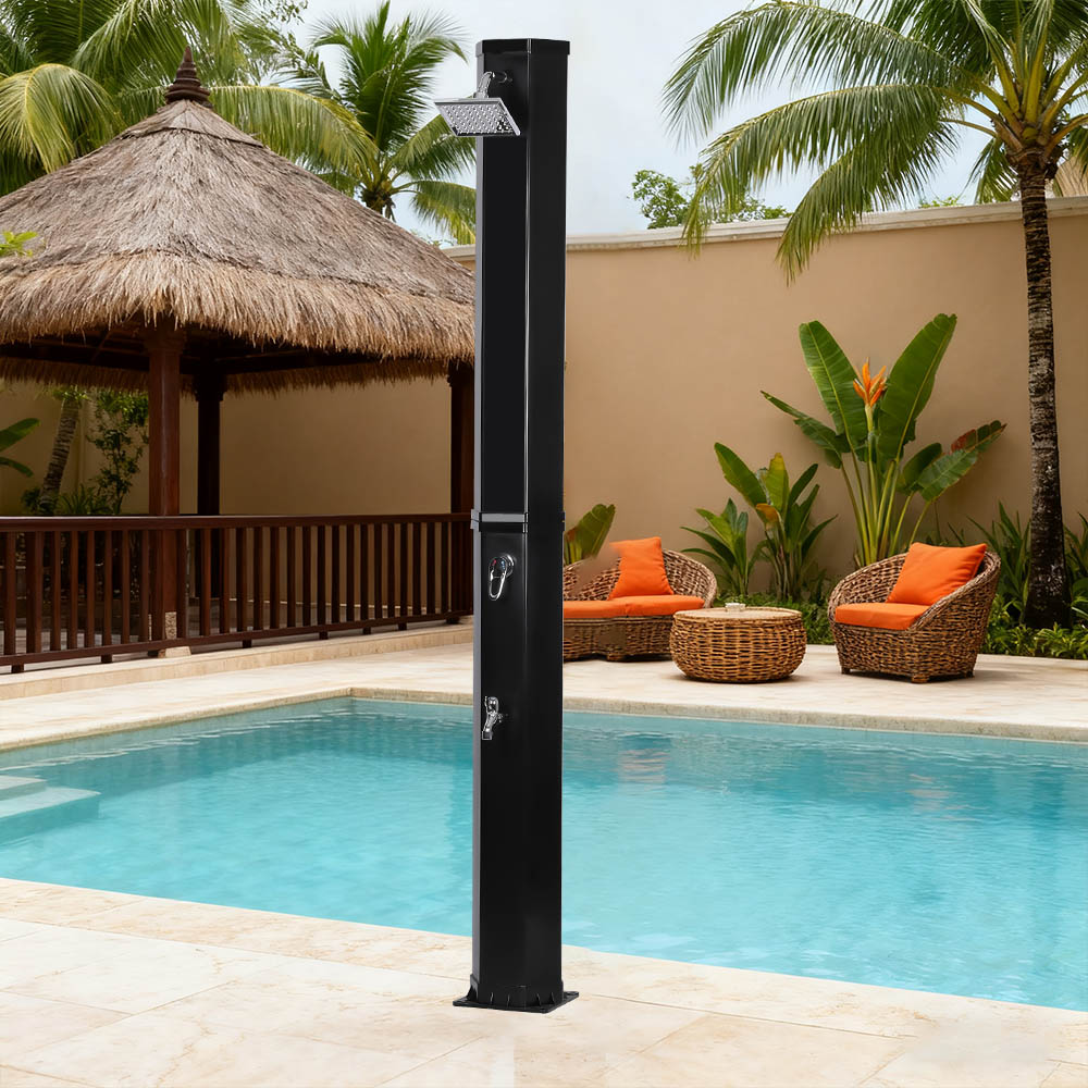 LY60L01 Ekstra Büyük Yağmur Duş Başlığı Bahçe Güneş Duşu